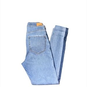 Garage Women's Two Tone Light Blue Jean